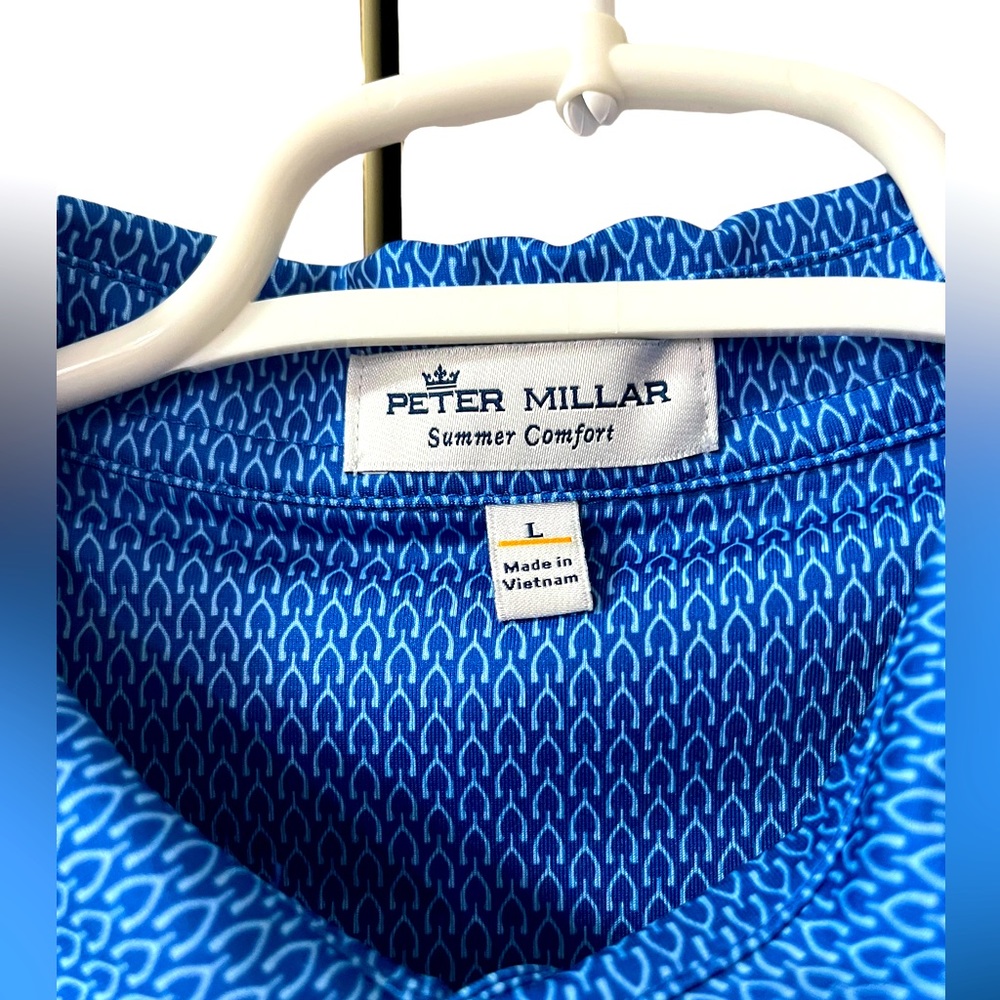 Blue Peter Millar Golf Polo - Picture 2 of 3
